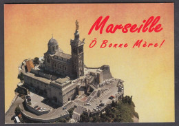 124210/ MARSEILLE, *Ô Bonne Mère !* - Notre-Dame De La Garde, Funicolare E Vergine