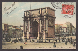 078574/ MARSEILLE, L'Arc De Triomphe, Place D'Aix - Monuments