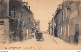 14 - LUC SUR MER - SAN51415 - La Rue De La Mer - Luc Sur Mer