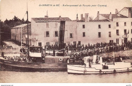 17 - SAINT MARTIN DE RE - SAN56875 - Embarquement De Forçats Pour Cayenne - Saint-Martin-de-Ré