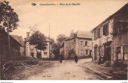 19.SAN58980.Corrèze.Chamboulive.Place De La Chapelle - Other & Unclassified