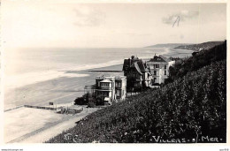 14 - N°85830 - VILLERS-SUR-MER - Maisons Au Bords De La Plage - Carte Photo - Villers Sur Mer