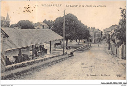 CAR-AAGP1-14-0034 - VILLERVILLE - Le Lavoir Et La Place Du Marché  - Villerville