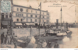 14.AM18174.Honfleur.Arrivée Du Bateau Du Havre - Honfleur