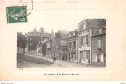 14 - VILLERVILLE - SAN48654 - Place Du Marché - Villerville