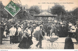 14 - CAEN - SAN51408 - Place De La République Et La Gare Républicaine - Caen