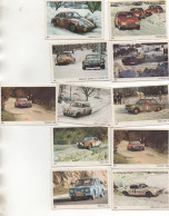 LOT De 11 Images ( Voitures De Rallye ) - Autres & Non Classés
