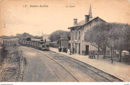14 - SAINT AUBIN - SAN30332 - Le Gare - Train - Saint Aubin