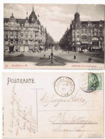 Ansichtskarte Frankfurt Am Main Kaiserstraße Vom Hauptbahnhof 1904 - Frankfurt A. Main