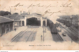 18 - VIERZON - SAN32231 - La Gare, Vue Du Pont - Train - Vierzon