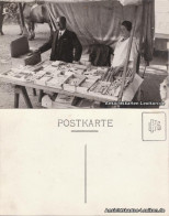 Ansichtskarte  Mann Und Frau Am Marktstand, Ochsenkarren 1920 - Costumes