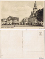 Ansichtskarte Borna Marktplatz 1918 - Borna