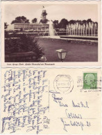 Ansichtskarte Essen (Ruhr) Grugapark (Großer Blumenhof Mit Wasserspiel) 1954  - Essen