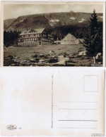 Postcard Krummhübel Karpacz Schlingelbaude 1067 M.ü. M. Foto AK 1936  - Schlesien