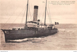 14 -  TROUVILLE - SAN41948 - Reine Des Plages - L'Augustin Normands Faisant Le Service En Le Havre Et Trouville - Trouville