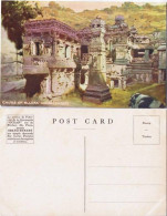 Postcard Mumbai (Bombay) Ellora Caves 1916 - Inde
