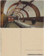 Ansichtskarte Hamburg Hauptbahnhof Der Untergrundbahn 1918 - Otros & Sin Clasificación