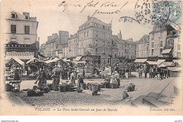 14 . N°105728 .falaise .la Place Saint Gervais Un Jour De Marche . - Falaise