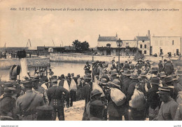 17. N°105790 .ile De Re .embarquement De Forcats Et De Relegues Pour La Guyane.bagne .prison . - Ile De Ré