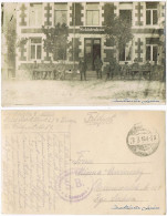 Ansichtskarte  Am Soldatenheim 1918 - Zu Identifizieren