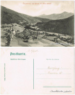 Cartoline Gossensaß Colle Isarco Totale Mit Hotel Gröbner 1905  - Other & Unclassified