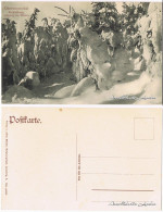 Ansichtskarte Oberwiesenthal Aufgang Im Winter 1913 - Oberwiesenthal