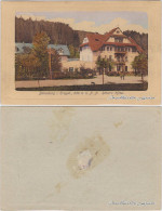 Ansichtskarte Bärenburg-Altenberg (Erzgebirge) Partie Bei Röbers Hotel 1915 - Altenberg