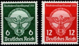 DR 1939  Nr. 689 - 690  Postfrisch - Gebruikt