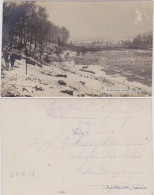 Postcard Złota Góra (Ostrołęki)-Łyse Winterstellung 1917 - Pologne