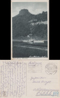 Ansichtskarte Porschdorf-Bad Schandau Dampfer Und Lilienstein 1943  - Bad Schandau