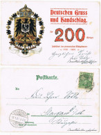 Ansichtskarte  200 Jähriges Jubiläum Preussisches Königshaus 1901  - Familles Royales