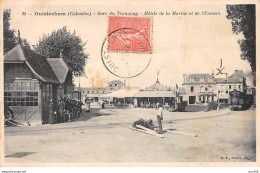 14 - OUISTREHAM - SAN41032 - Gare De Tramway - Hôtel De La Marine Et De L'Univers - Ouistreham