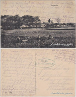 La Neuville Soldats Sur Le Terrain Avant Que La Ville/Soldaten Im Feld 1917 - Other & Unclassified