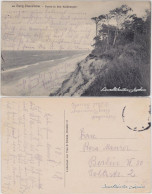 Postcard Berg Dievenow Dziwnów Partie An Den Kalkbergen 1918  - Pommern