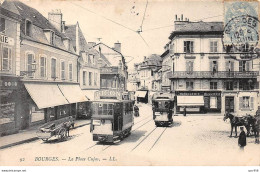 18 - BOURGES - SAN48695 - La Place Cujas - Tramway - Bourges
