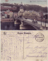 Postkaart Dinant Dinant Pont Et Hotel Des Postes 1915 - Otros & Sin Clasificación