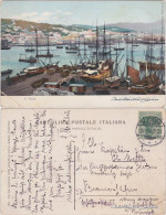 Cartoline Genua Genova (Zena) Hafen 1913 - Other & Unclassified