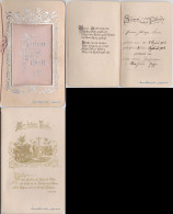 Ansichtskarte  Vertrauen Auf Gott - Taufe 1902 - Autres & Non Classés