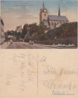 Ansichtskarte Mittweida Chemnitzer Straße Mit Kirche 1918  - Mittweida