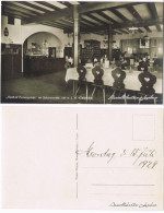 Ansichtskarte Sasbach (Ortenau) Gasthaus Hornisgrinde - Gaststube 1929 - Sasbach