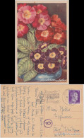 Ansichtskarte  Stiefmütterchen 1944 - Peintures & Tableaux