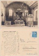 Ansichtskarte Fischerkirche Zu Kloster Hiddensee Innenansicht 1954 - Hiddensee