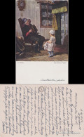 Ansichtskarte  Die Kleine Pepita - C. Mücke (Künstlerkarte) 1916 - Paintings