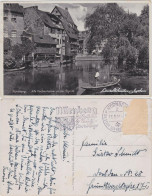 Ansichtskarte Nürnberg Alte Fischerhäuser An Der Pegnitz 1936 - Nuernberg