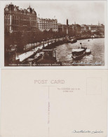 Postcard London Thames Embankment And Cleopatra's Needle 1933 - Sonstige & Ohne Zuordnung