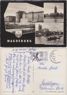 Ansichtskarte Magdeburg Mehrbildkarte 1962 - Autres & Non Classés