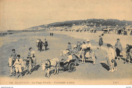 14 -  Deauville -  SAN20140 - La Plage Fleurie - Promenade à ânes - Deauville