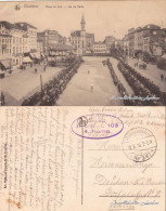 Charleroi Charleroi  Tchålerwè Place Du Sud - Jeu De Balle 1916 - Autres & Non Classés