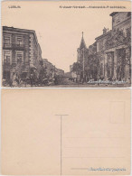 Postcard Lublin Lublin Krakauer-Vorstadt - Krakowskie-Przedmiescie 1916  - Pologne