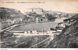 20.AM18028.Bonifacio.N°16.Vue Générale Du Port Et La Ville - Sonstige & Ohne Zuordnung